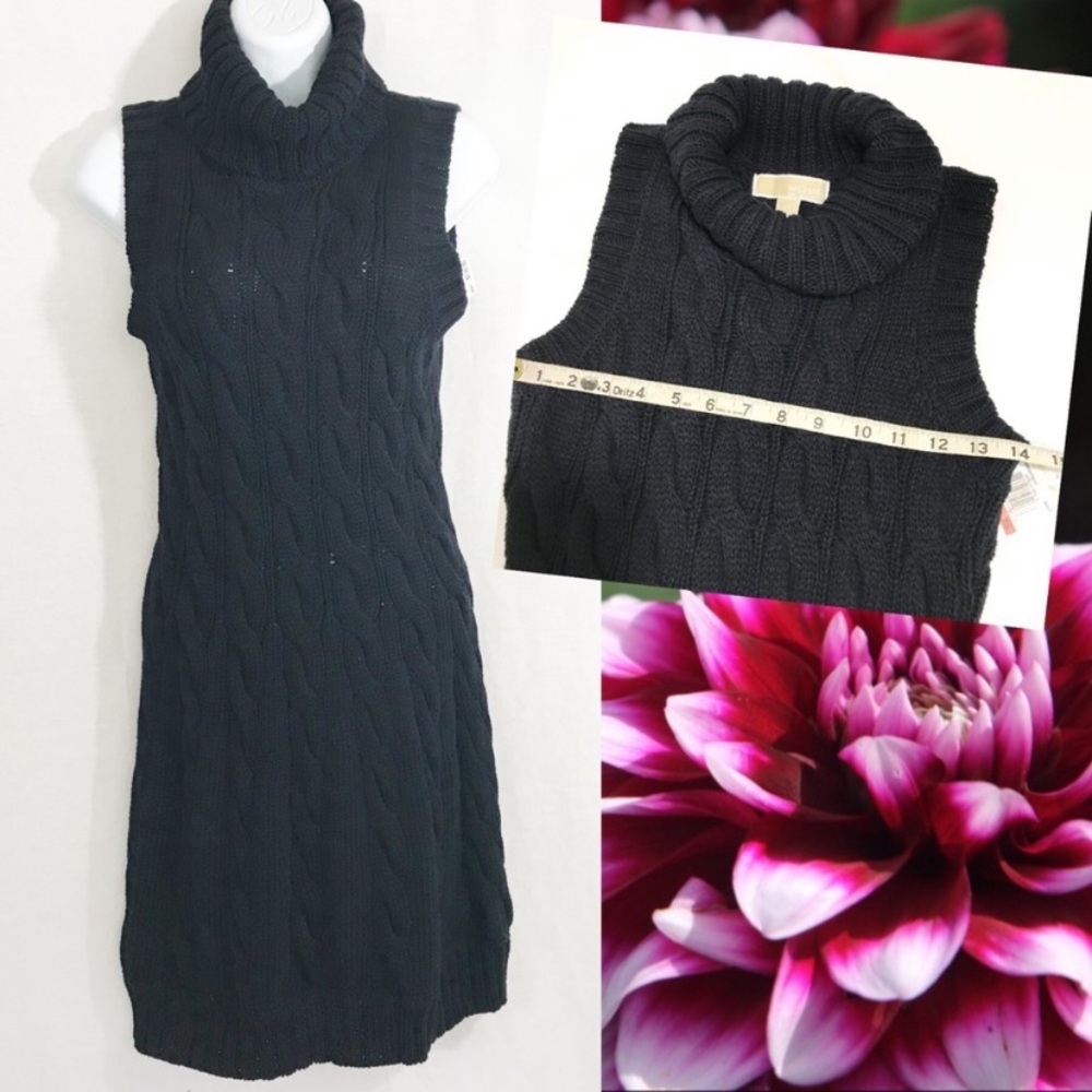 Michael Kors Cable Knit Sweater Dress